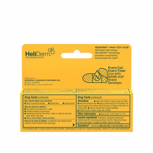 Neosporin® Antibiotic Ointment Perspective: back