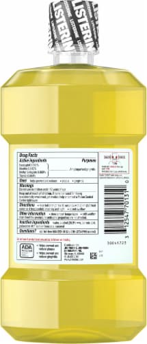 Listerine® Original Antiseptic Mouthwash Perspective: back