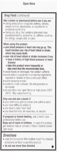 Primatene® MIST Epinephrine Asthma and Allergy Inhalation Aerosol  Perspective: back