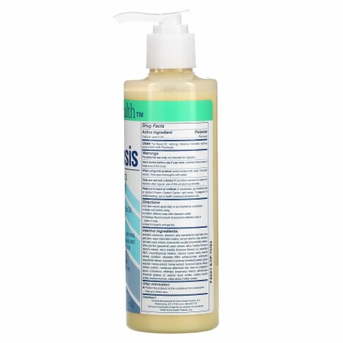 Home Health Psoriasis Medicated Scalp and Body Wash Perspective: back