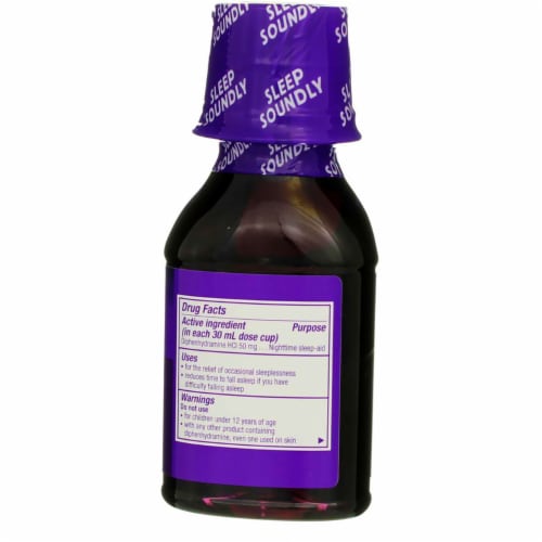 Vicks® ZzzQuil™ Warming Berry Nighttime Sleep-Aid Liquid Perspective: back