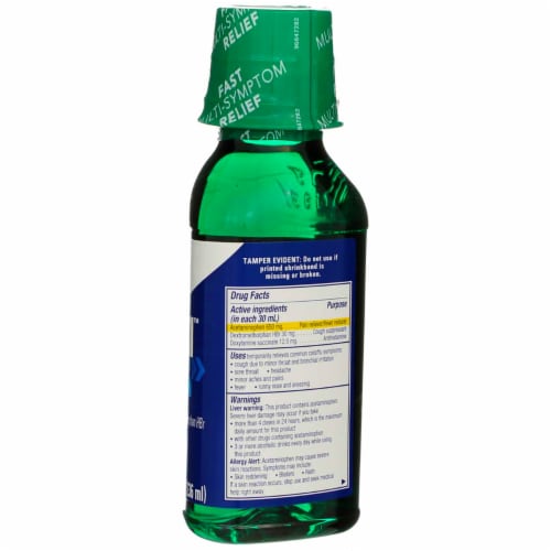 Vicks® NyQuil™ Cold & Flu Nighttime Relief Liquid Perspective: back