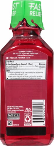 Vicks® Formula 44™ Cough & Chest Congestion Liquid Medicine Perspective: back