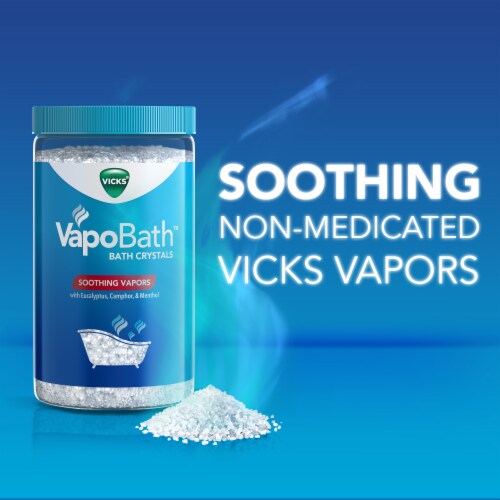 Vicks VapoBath Bath Crystals Perspective: back