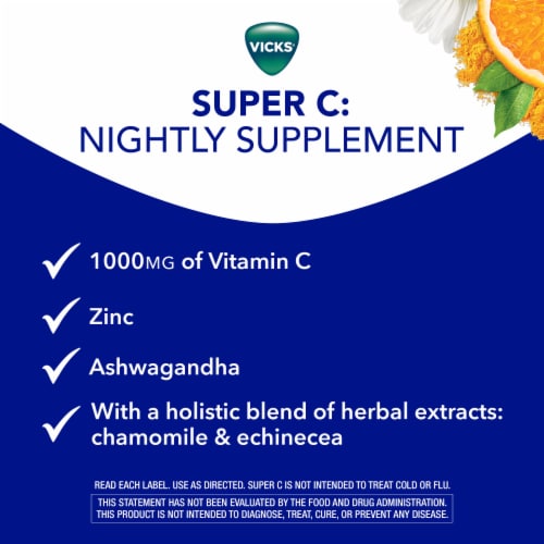 Vicks NyQuil and Super C Convenience Pack Perspective: back