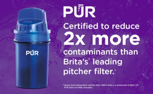 Pur® Pitcher Replacement Filter Perspective: back