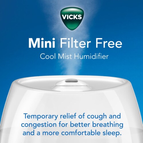 VICKS HALF GALLON ULTRASONIC REFRESH Perspective: back
