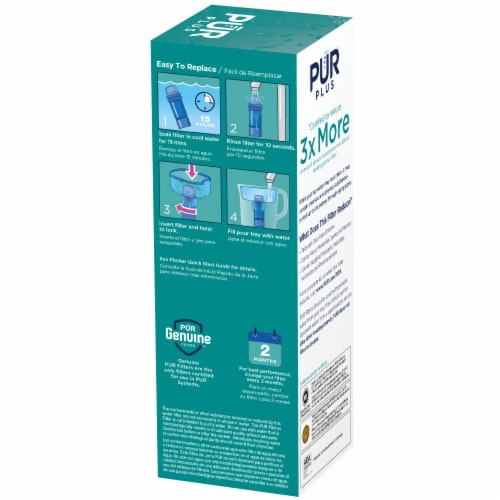 Pur® Plus 3-in-1 Water Filter Perspective: back