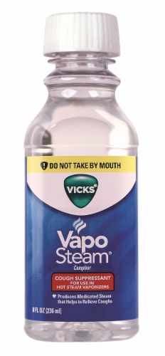 Vicks® VapoSteam® Cough Supressant Liquid Perspective: back