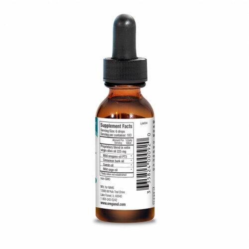 North American Herb & Spice OregaResp P73 Perspective: back
