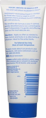 Vanicream Moisturizing Skin Cream Perspective: back