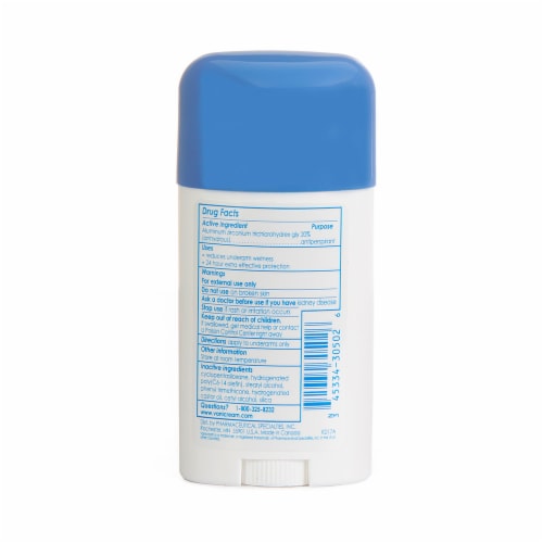 Vanicream™ Clinical Strength Anti-Perspirant / Deodorant Stick Perspective: back