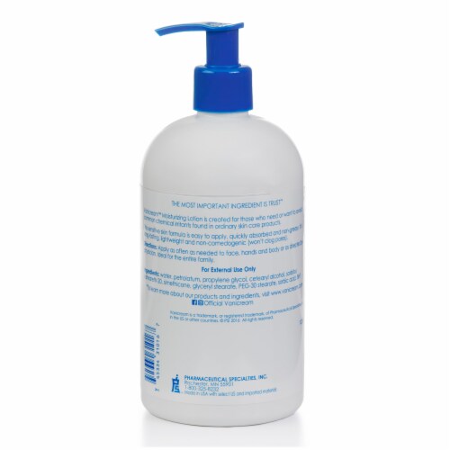 Vanicream Moisturizing Lotion Perspective: back