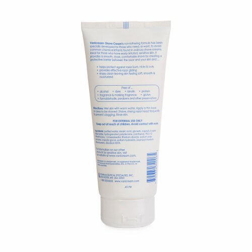 Vanicream™ Shave Cream Perspective: back
