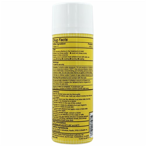 Derman® Antifungal Powder Spray Perspective: back