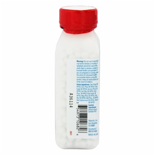 Hyland's Bioplasma Tablets 1000 Perspective: back