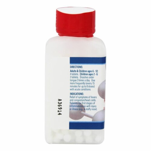 Hyland's Ferrum Phosphoricum Tablets 500 Perspective: back