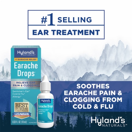 Hyland's Naturals™ Earache Drops Perspective: back