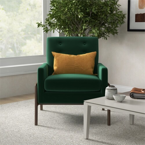 Mid century hotsell modern tufted chair