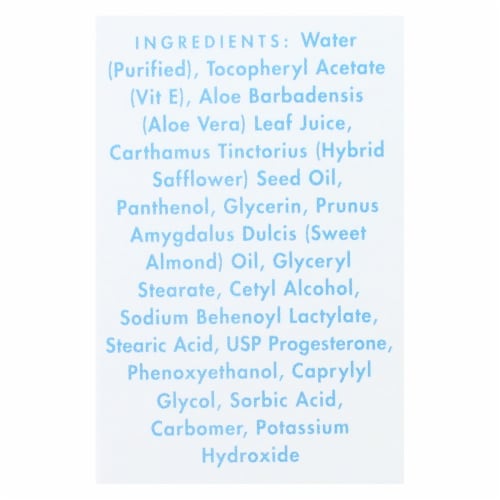 Emerita Pro-Gest Progesterone Cream Perspective: back