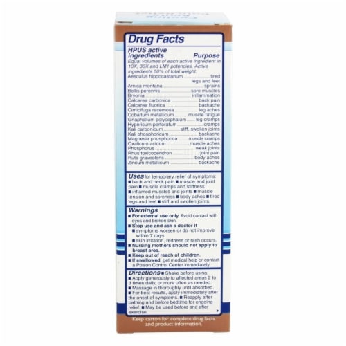Dr. King's Natural Medicine Acute Pain Relief Topical Perspective: back