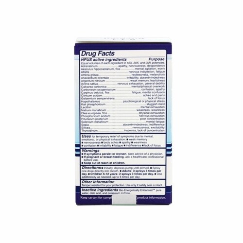 King Bio 9-1-1 Burnout Homeopathic Spray, 2 Ounces Perspective: back