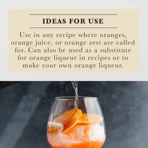 Organic Orange Extract (Pure) Perspective: back