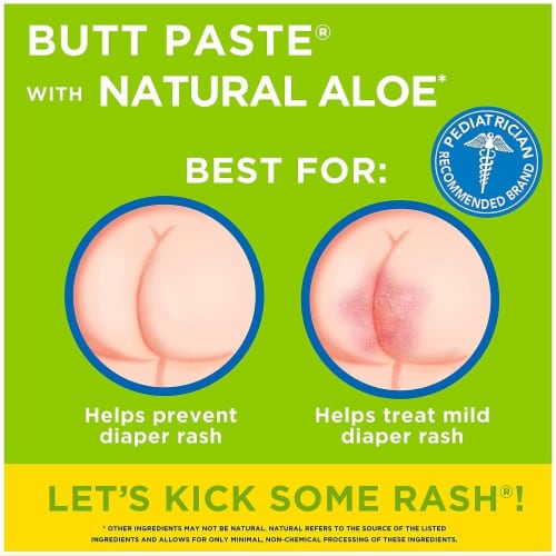 Boudreaux's Butt Paste® Natural Aloe Diaper Rash Ointment Perspective: back