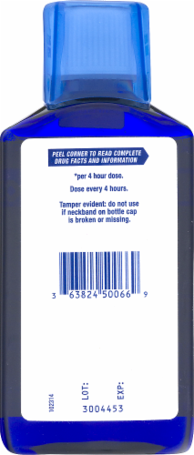 Mucinex Fast-Max Night Time Cold & Flu Liquid Perspective: back