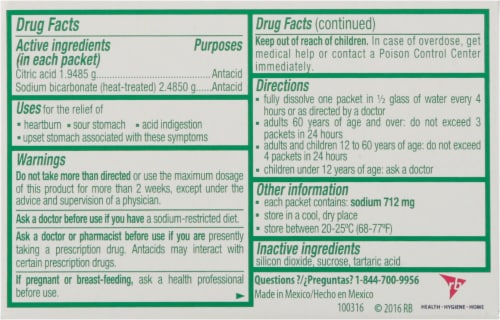 Sal De Uvas Picot Antacid, 8 ct - Kroger