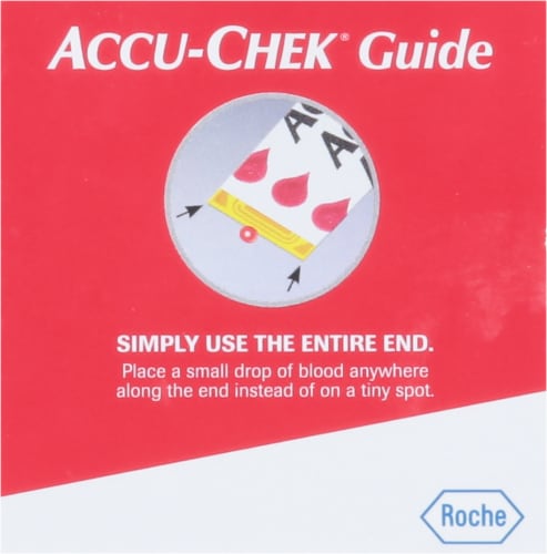 Accu-Chek® Guide Test Strips Perspective: back