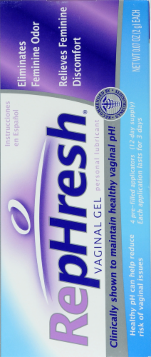 Rephresh Vaginal Gel Perspective: back