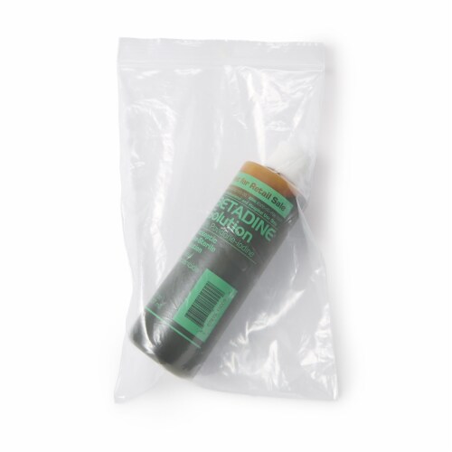 Betadine Skin Prep Solution 8 oz. NonSterile Bottle 1 Each 67618015009 Perspective: back