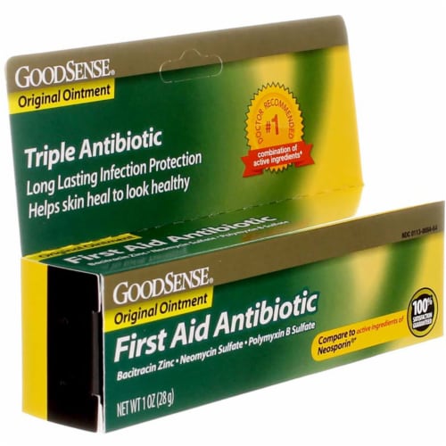 GoodSense® Triple Antibiotic Ointment Perspective: back