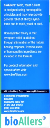 Bio Allers Mold Yeast & Dust Treatment Perspective: back