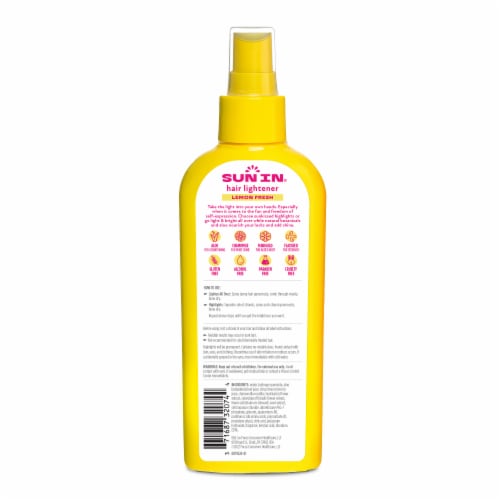 Sun In® Lemon Fresh Hair Lightener Perspective: back