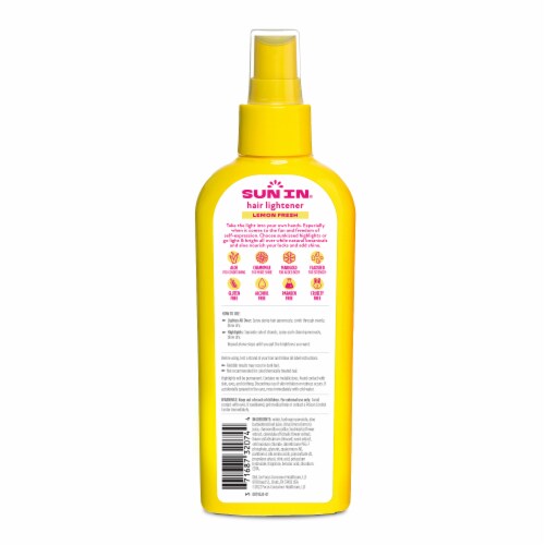 Sun In® Lemon Fresh Hair Lightener Perspective: back