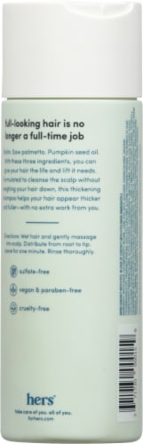 Hers Triple Threat Moisturizing & Thickening Shampoo Perspective: back