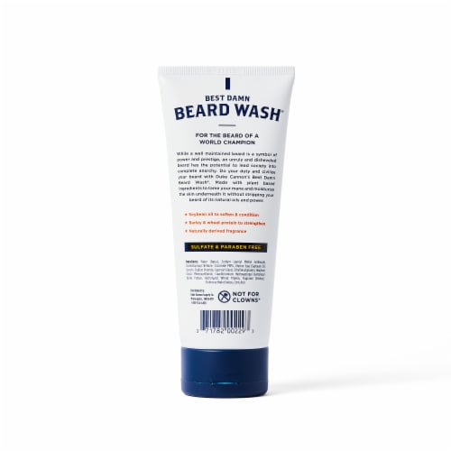 Duke Cannon® Best Damn Beard Wash® Perspective: back