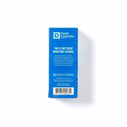 Duke Cannon Proper Cologne for Men Midway Scent Perspective: back
