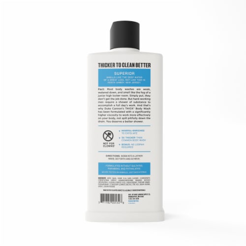 Duke Cannon Thick® Body Wash - Superior Perspective: back