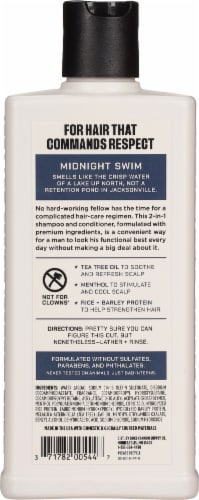 Duke Cannon™ Midnight Swim 2-In-1 Hair Wash Perspective: back