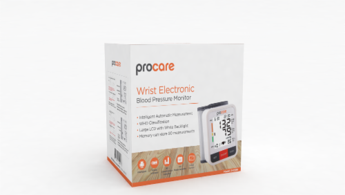 Procare Wrist Blood Pressure Monitor Perspective: back
