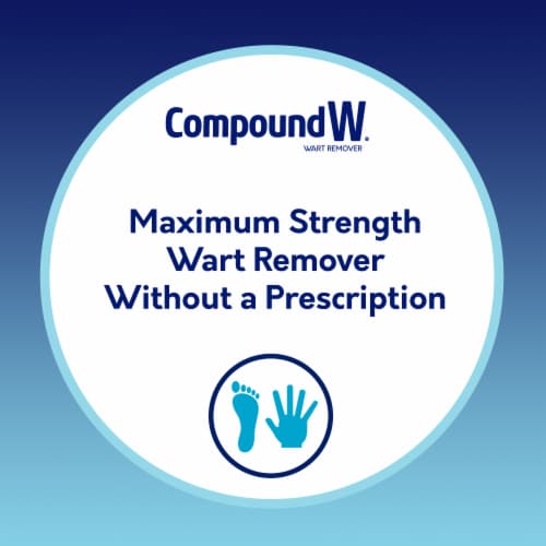 Compound W® Fast-Acting Maximum Strength Wart Remover Gel Perspective: back