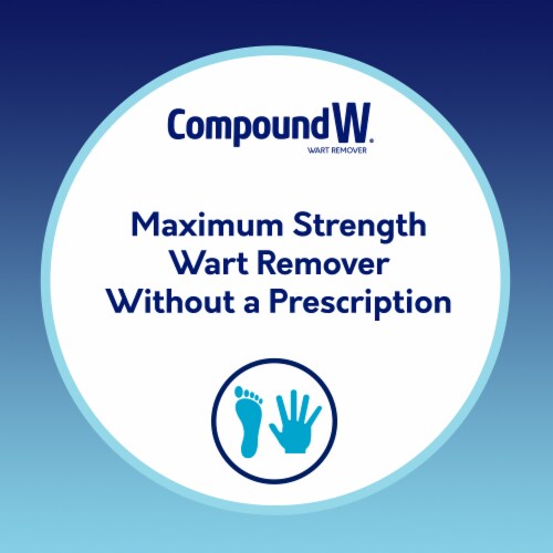 Compound W Gel Maximum Strength Fast Acting Wart Remover Perspective: back
