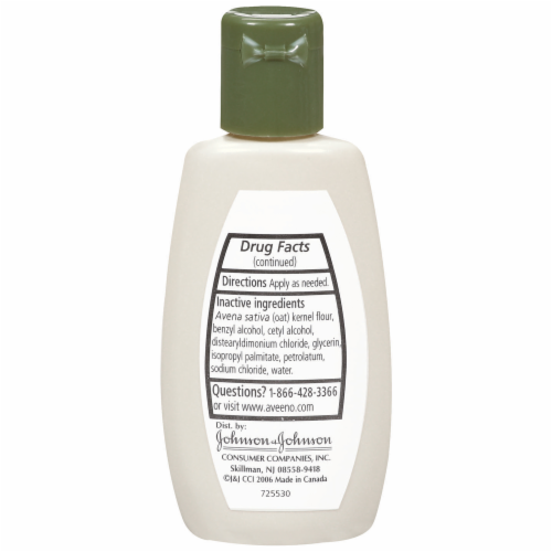 Aveeno Daily Moisturizing Lotion Perspective: back