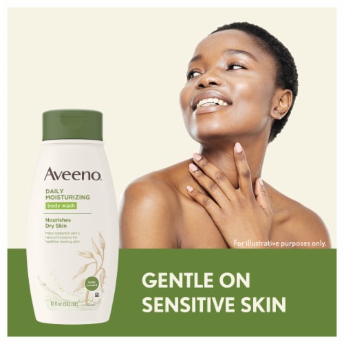 Aveeno Daily Moisturizing Body Wash Perspective: back