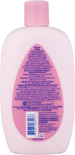 Johnson's Baby Lotion Perspective: back