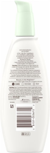 Aveeno® Positively Radiant® Brightening Facial Cleanser Perspective: back