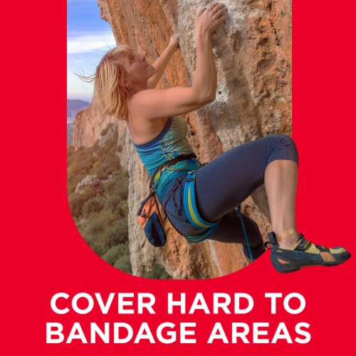 Band-Aid® True-Stay™ Sheer Bandages Perspective: back